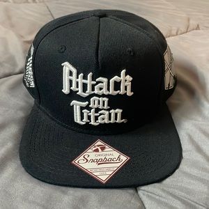 Embroidered Attack on Titan Original Snapback Hat